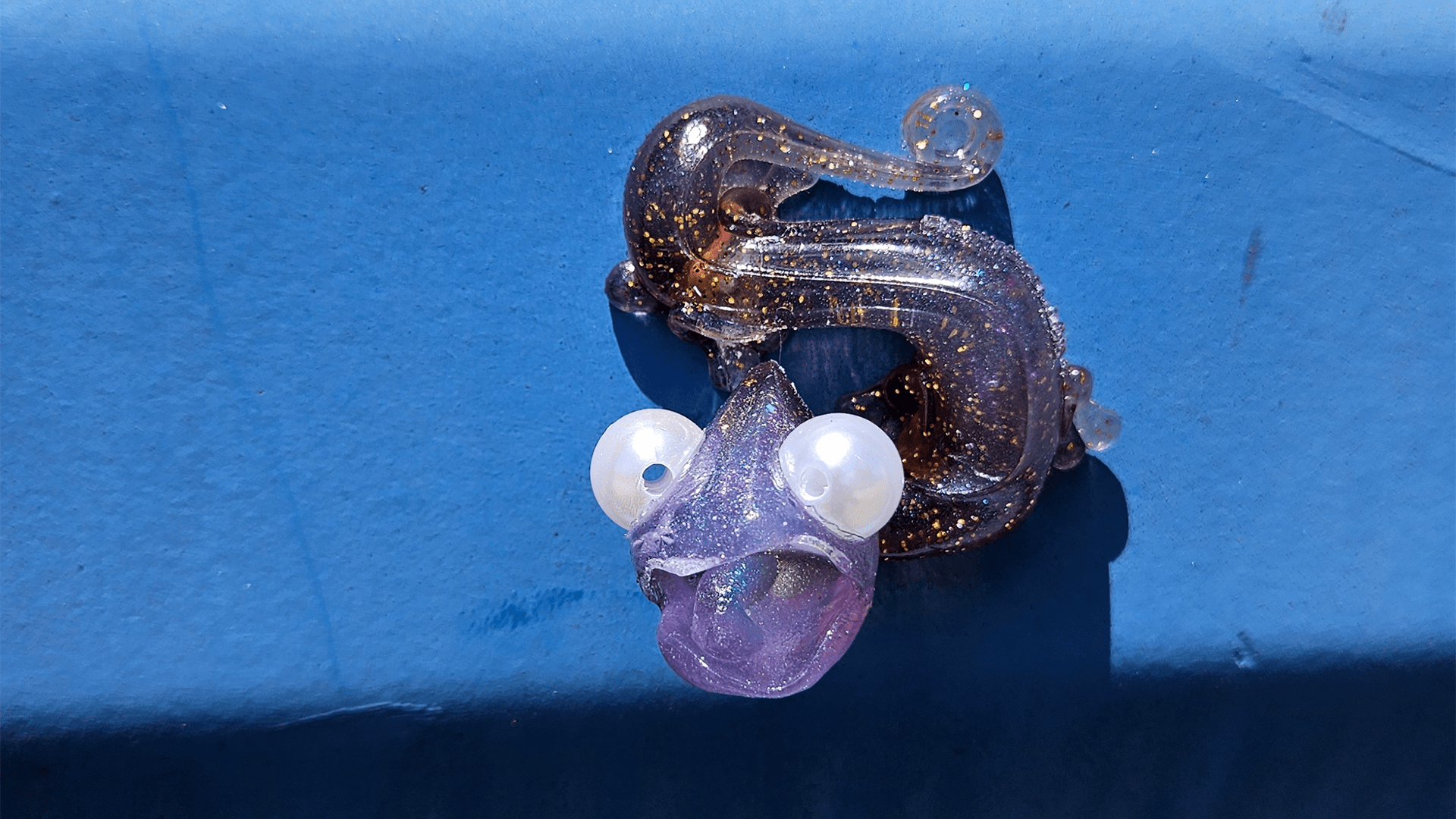 Rodrigo Stingnel espalha camaleões por Vitória